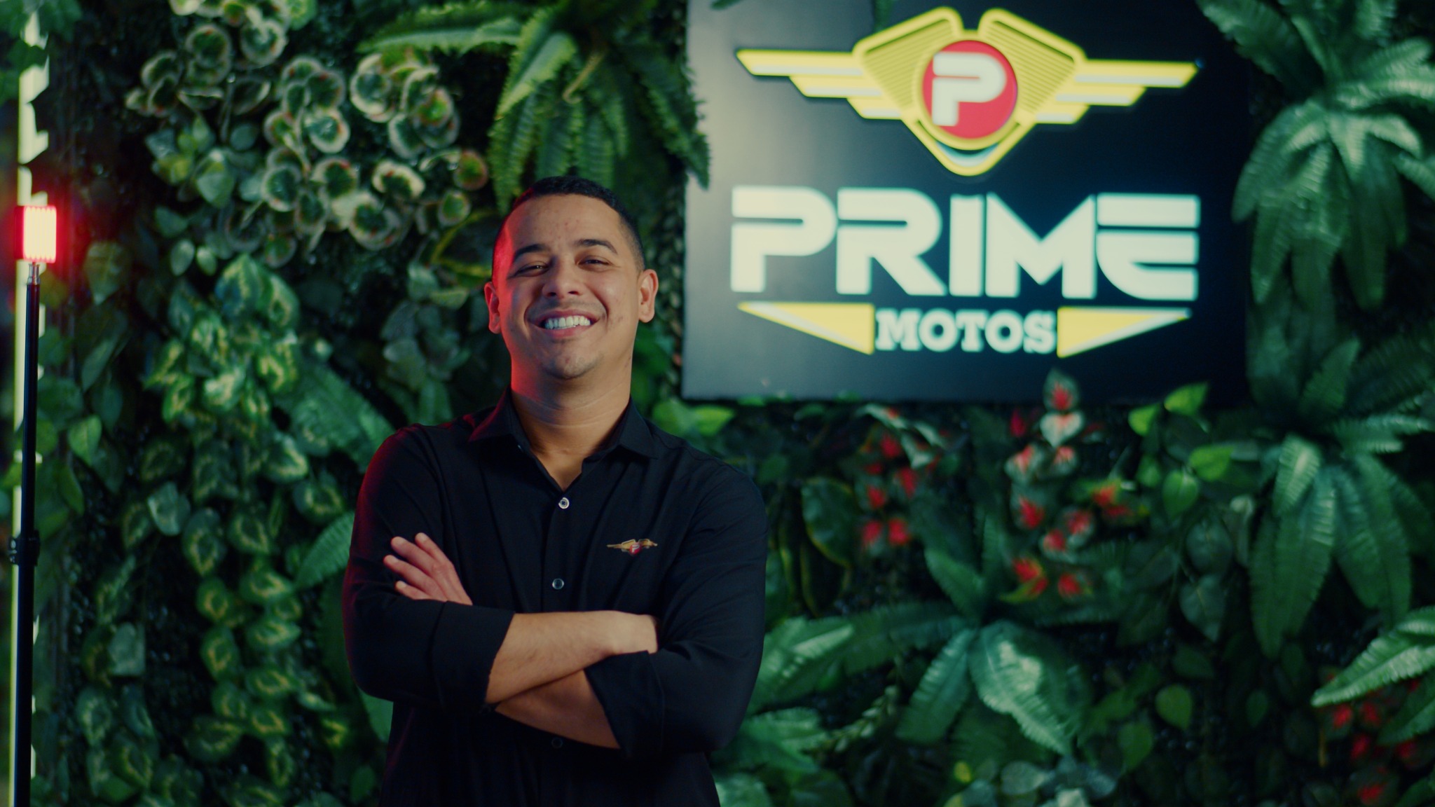 Matheus, da equipe Prime Motos